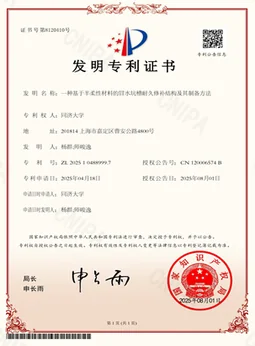 国家发明专利证书